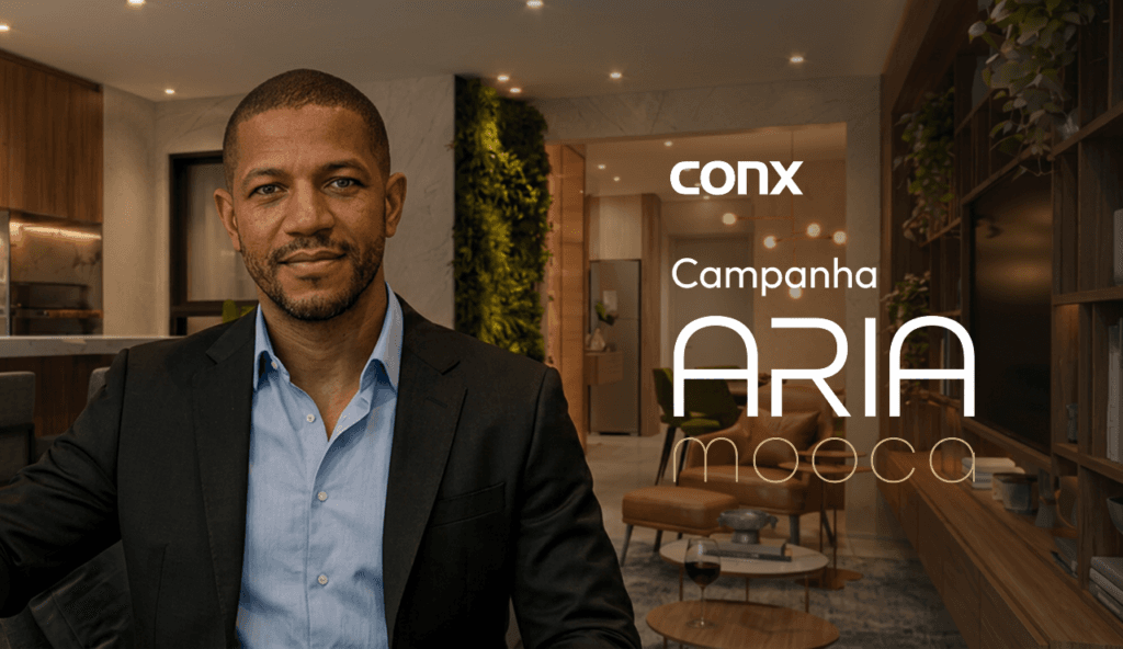 Aria Mooca da Conx: Como vender apartamentos de médio padrão para quem já decidiu comprar, mas ainda não encontrou o corretor certo.